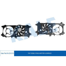 FAN MOTOR DAVLUMBAZ FIAT DOBLO 1.9 JTD MPV 119-223