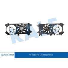 FAN MOTORU DAVLUMBAZLI FIAT DOBLO 1.3 MJET 03 1.9JTD 01 EURO III TEK MOTORLU KLİ