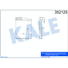 KALORIFER RADYATORU MERCEDES W169 W245 . MINI R55 R56 R60