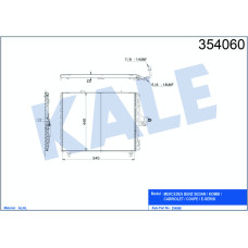 KLIMA RADYATORU MERCEDES W124 S124 A124 C124