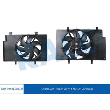 FAN MOTORU AC FIESTA VI 1.4-1.6 BENZINLI 1.4TDCI 1.5TDCI 1.6TDCI 08 B MAX 1.5TDC