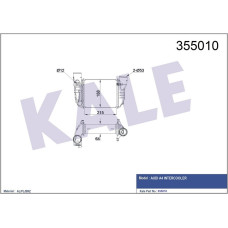 TURBO RADYATÖRÜ INTERCOOLER AUDI A4-EXEO 08-10 1.8T