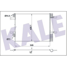 KLİMA KONDANSATÖRÜ OPEL GRANDLAND P5008 16 P3008 16 P308 14 C4 13 1.5-1.6-2.0 BL