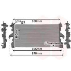 RADYATÖR CITROEN JUMPER-PEUGEOT BOXER MT AL/MKNK 24 MM