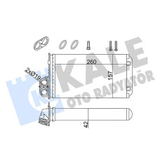 KALORİFER RENAULT TRAFIC II-OPEL VIVARO A-NISSAN PRIMASTAR 1.9/2.0/2.5DCI 01 CON