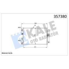 KLIMA RADYATORU KONDANSER FOCUS III 14 C MAX 15 CONNECT 13 KUGA II 14 17 1.0 ECO