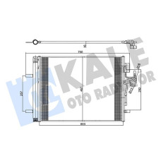 KLIMA RADYATORU 224DT 204PT DISCOVERY SPORT L550 14 FREELANDER 2 L359 06 14 R.R