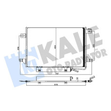 KLIMA RADYATORU TAVAN MERCEDES SPRINTER B906 06 . VW CRAFTER 30-35-50