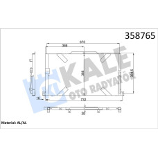 KLIMA RADYATORU DT244 DT224 DEFENDER L316 07 16