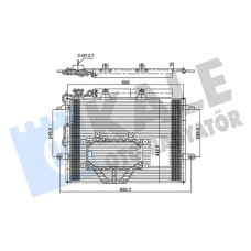 KLIMA RADYATORU MERCEDES C219 W211 S211