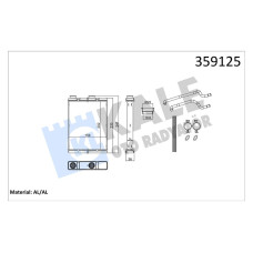 KALORİFER RADYATÖRÜ NISSAN QASHQAI 1.6L R9M Dci J11 14- 1.2L HRA2DDT DIG-T J11 1