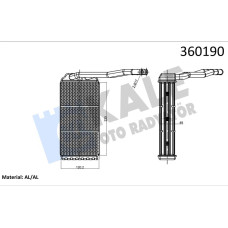 KALORIFER RADYATORU 204D3 M47 D20 18 K4F 25 K4F FREELANDER 1 L314 98 06