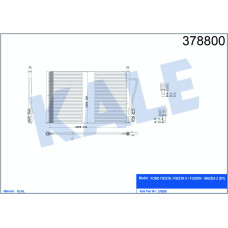 KLIMA RADYATORU KONDANSER FIESTA FUSION 1.25 1.4 1.6 1.4TDCI 02 08 MAZDA 2 125 1