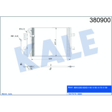 KLIMA RADYATORU MERCEDES A-CLASS W168 97 04