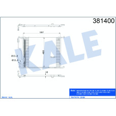 KLIMA RADYATORU MERCEDES W220 C215 R230