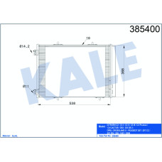 KLİMA RADYATÖRÜ KONDENSER CROSSLAND 17 P207 06 P208 12 19 P2008 13 C3 09 AIRCROS