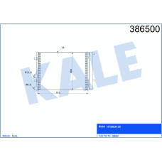 KLİMA KONDENSERİ HYUNDAI İ20 AL/AL 359x328x16