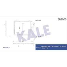 KLIMA RADYATORU MERCEDES W202 S202 C208 A208