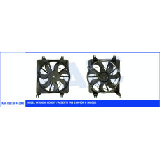 FAN MOTORU DAVLUMBAZLI HYUNDAI ACCENT-ACCENT I 120W-312mm