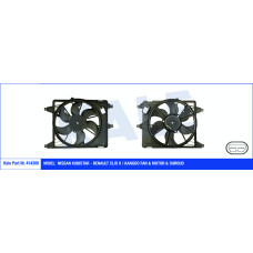 FAN MOTORU DAVLUMBAZLI CLIO II-KNG 97 MGN I-SCENIC I 99-03 320W-380mm