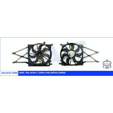 FAN MOTORU DAVLUMBAZLI OPEL ASTRA G-ZAFIRA A 250W-380mm