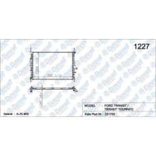 su radyatoru ford transit v347 2-22-4 tdci 06- alplbrz