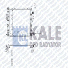 su radyatoru renault twingo 1-1i 8v rnrt nac alplbrz