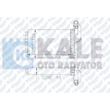 kalorifer radyatoru 110098 2 sira al-pl r19 clio kangoo aliminyum