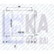 klima radyatoru peugeot 206 albrz kurutucu ile