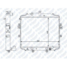 su radyatoru hyundai h-100 2-5tdi alplbrz manuel