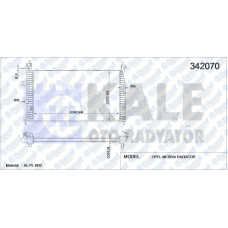 su radyatoru opel meriva 1-4 16v twinport 1-6 16v  1-8 03-10 alplbrz manuel