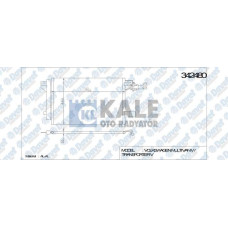 klima radyatoru vw multivan v  transporter t5 box  bus  2-0 tdi 09- alal kur