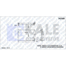 su radyatoru-klima radyatoru tuplu clio iii-modus 1-5 dci mek-ac 510x382x18-16