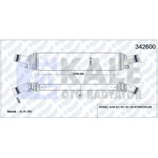 turbo radyatoru intercooler vw a4-a5-a6-q5 porsche macan 665x134-4x58 alplbrz