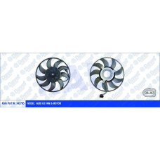 fan motoru vw a3 296mm 200w fan-motor