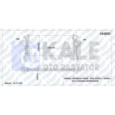 turbo radyatoru intercooler opel astra j-astra gtc j-cascada chevrolet cruze j30