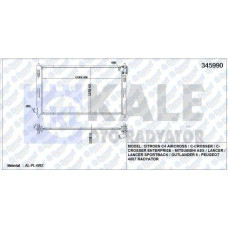 su radyatoru peugeot c4 aircross  c-crosser  c-crosser enterprise-4007 mitsu