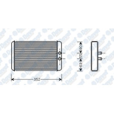 kalorifer radyatoru ducato-boxer-jumper2-5tdi-2-8tdi 94-02