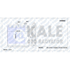 kalorifer radyatoru opel astra f  calibra a  vectra a albrz