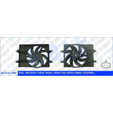 fan motoru ford fiesta v mazda ii iii fan-motor-davlumbaz
