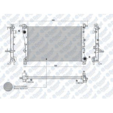 motor radyatoru egea 1-3  1-6 mjet  1-4 benzinli mt