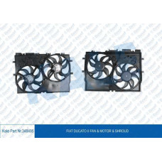 FAN MOTORU DAVLUMBAZLI FIAT DUCATO 2.2D/2.3D/3.0D MTJ 06->-PEUGEOT BOXER-CITROEN