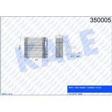 EVAPORATOR BRAZING FOCUS 98- CONNECT 02- 1.6 1.8 16V TDCI