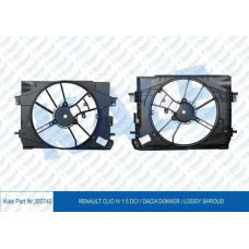 fan davlumbazi renault clio iv 1-5 dci  dacia dokker  lodgy