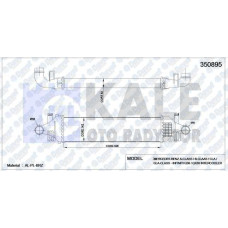 TURBO RADYATORU INTERCOOLER MERCEDES BENZ A-CLASS / B-CLAAS / CLA / GLA-CLASS -