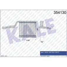 EVAPORATOR AL/AL VW AUDI A4 SEAT EXEO   ####