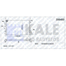 su radyatoru mondeo 2-0d 01-07 klimali 350x538x16 al-pl-brz manuel