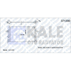 su radyatoru astra h-zafira b 1-61-8 alplbrz 605x359x23 manuel