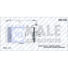 klima radyatoru vw q7touareg porsche cayenne 720x368x16 alal kurutucu ile