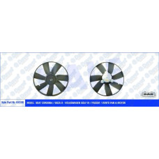 fan motoru vw cordoba  ibiza ii-golf iii  passat  vento 25080w 318mm fan-m